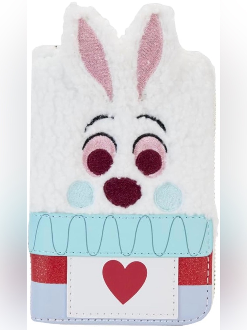 Loungefly Disney Alice in Wonderland White Rabbit Zip Around Wallet